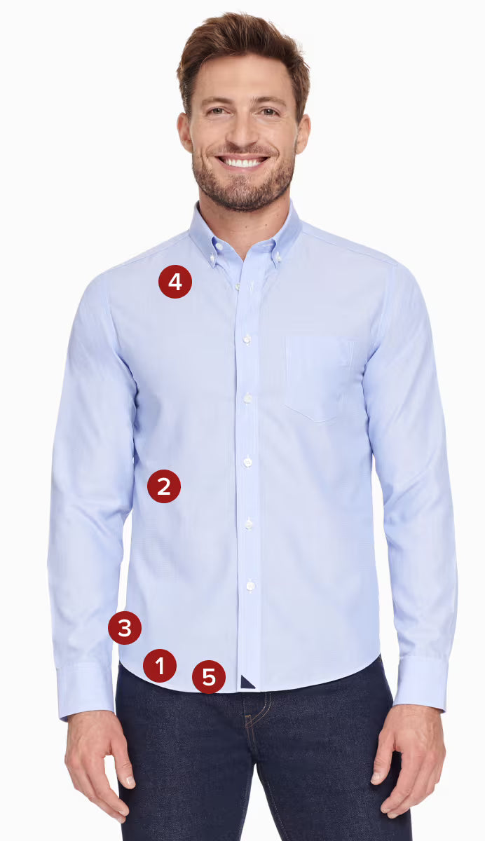 Competitor shirt fit