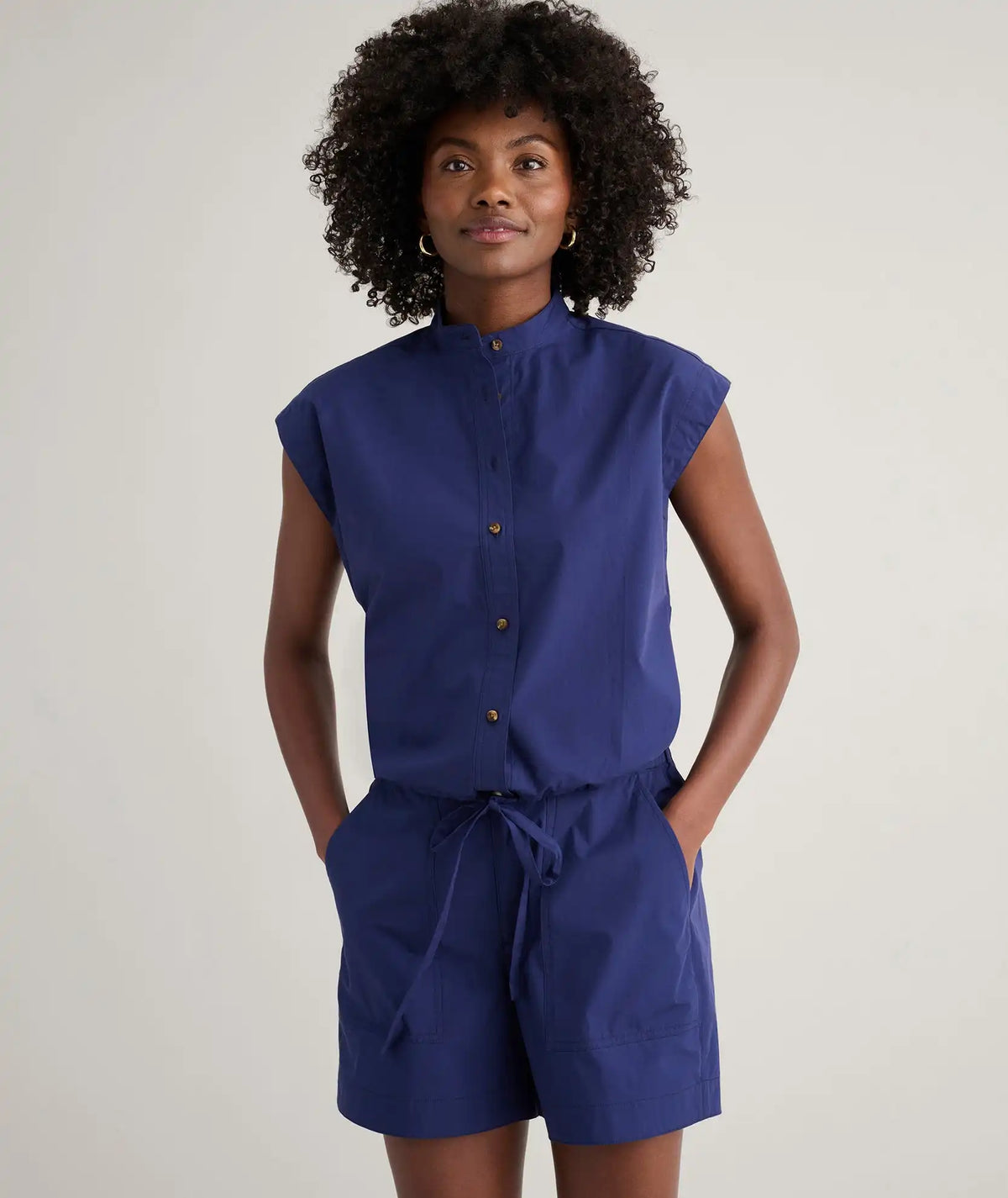 Cotton Poplin Ada Short