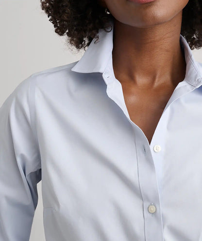 Wrinkle-Free Stretch Cotton Bella Shirt - FINAL SALE