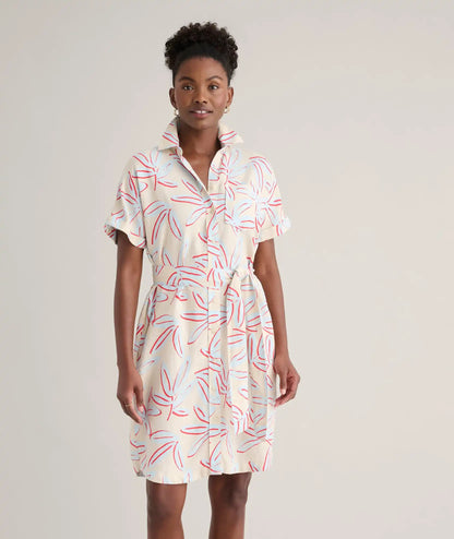 Linen Blend Betty Dress