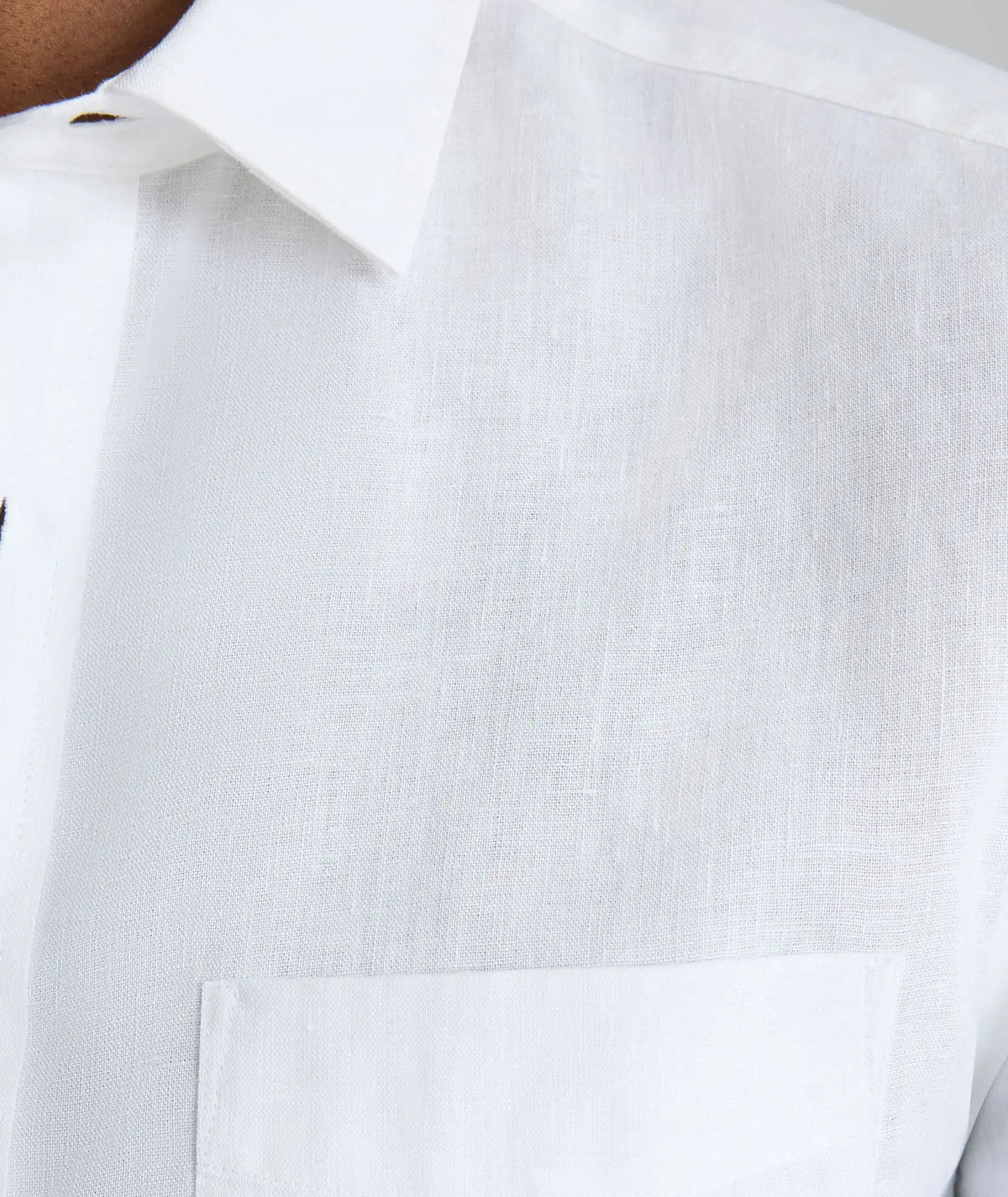 Wrinkle-Resistant Linen Short-Sleeve Cameron Shirt
