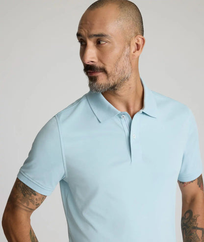 Wrinkle-Free Damaschino Polo - FINAL SALE