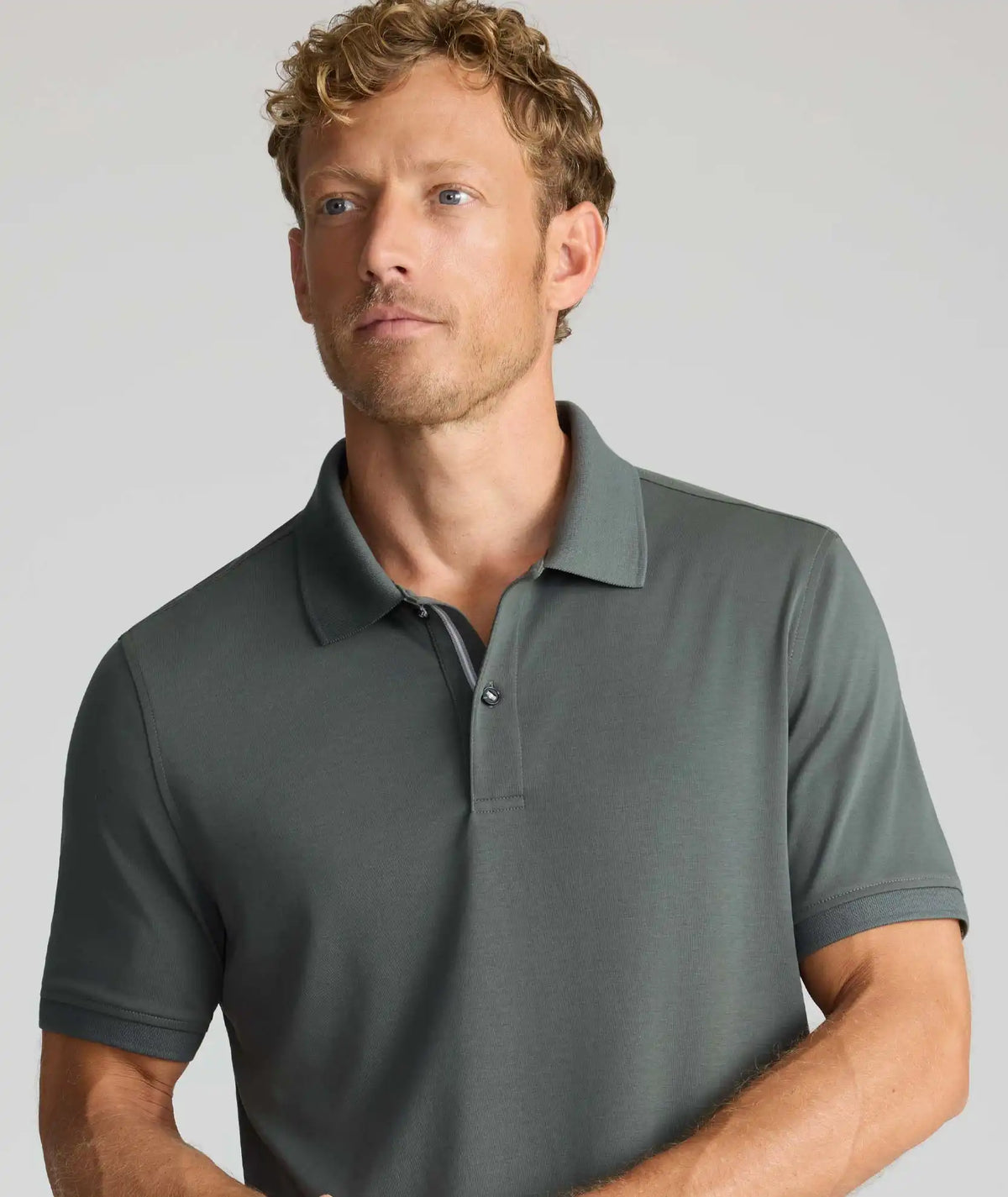 Wrinkle-Free Damaschino Polo