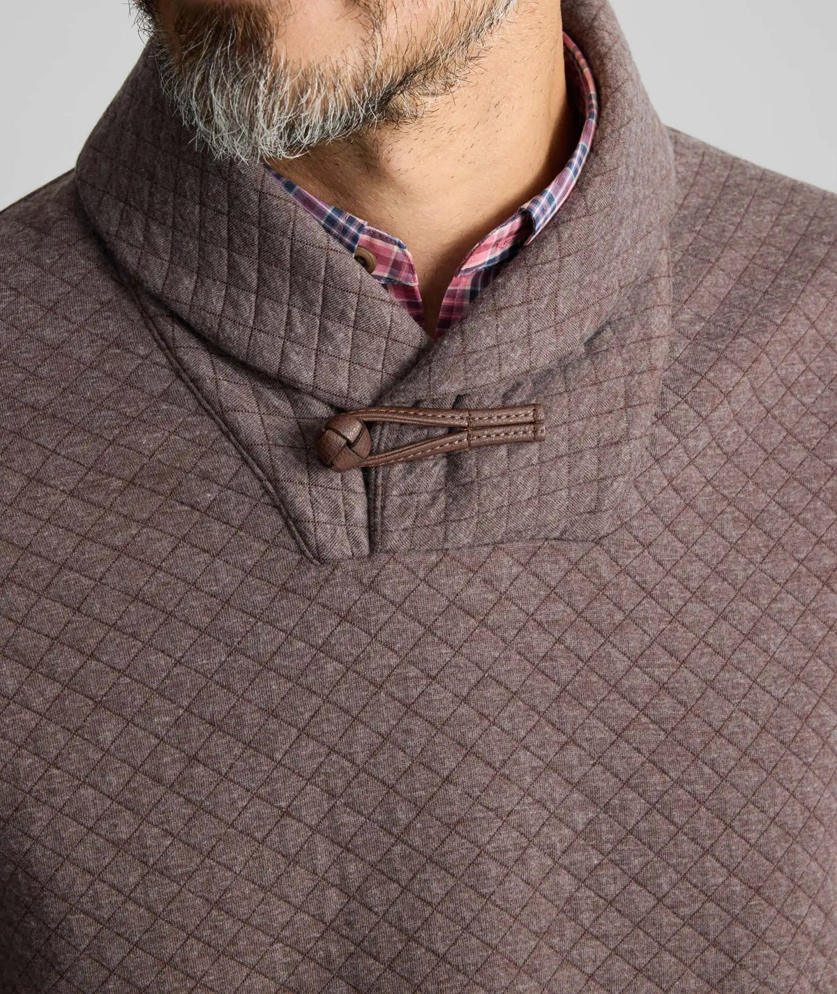 Shawl Collar Sweatshirt