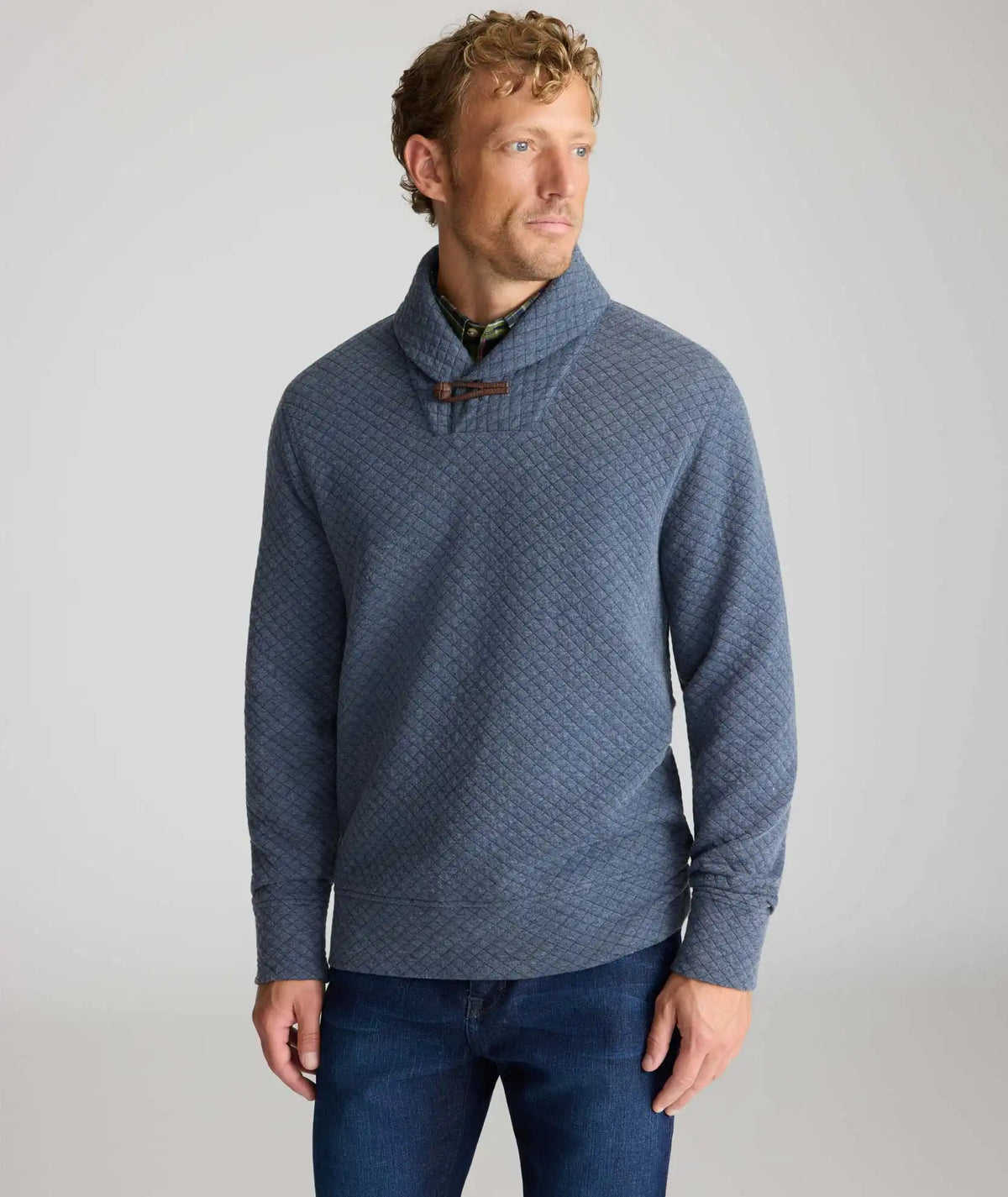 Shawl Collar Sweatshirt