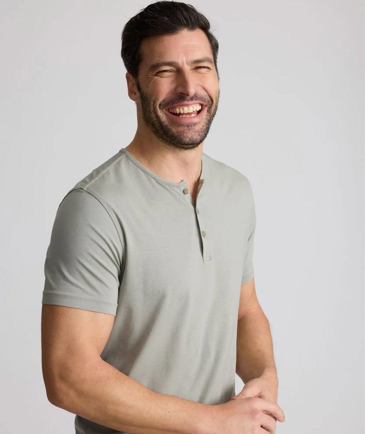EcoSoft™ Short-Sleeve Henley