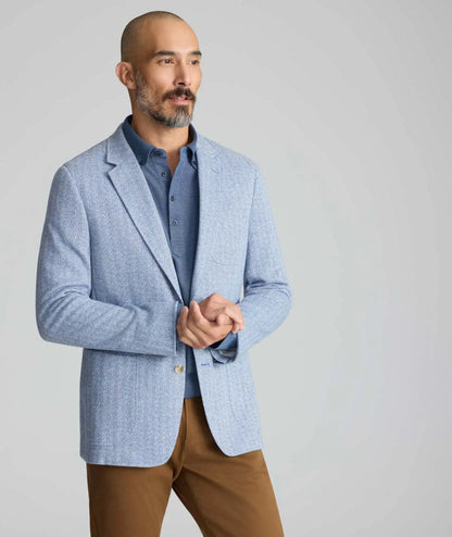 Italian Cotton-Linen Knit Holstein Sport Coat