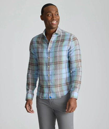 Wrinkle-Resistant Linen Vaughn Shirt - FINAL SALE